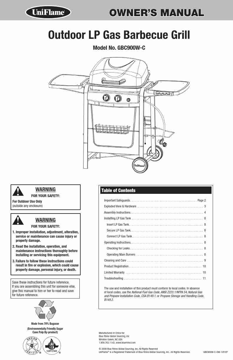 Blue Rhino Charcoal Grill GBC900W-C-page_pdf